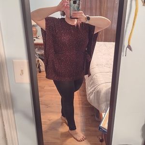 LB size 18/20 open style sweater with sash